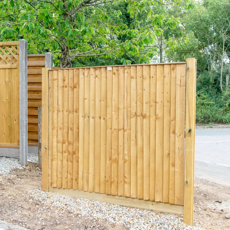 Featheredge Close Boarded Fence Panel 1.52m 1.83m 1034c